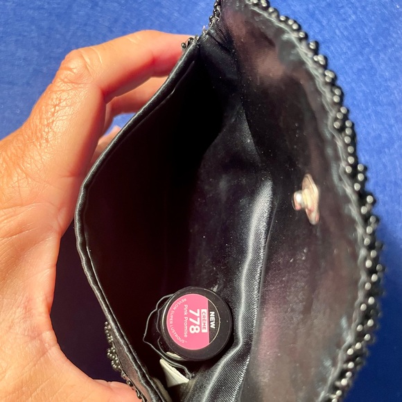 Vintage coin purse with beads and sparkle - Picture 4 of 6